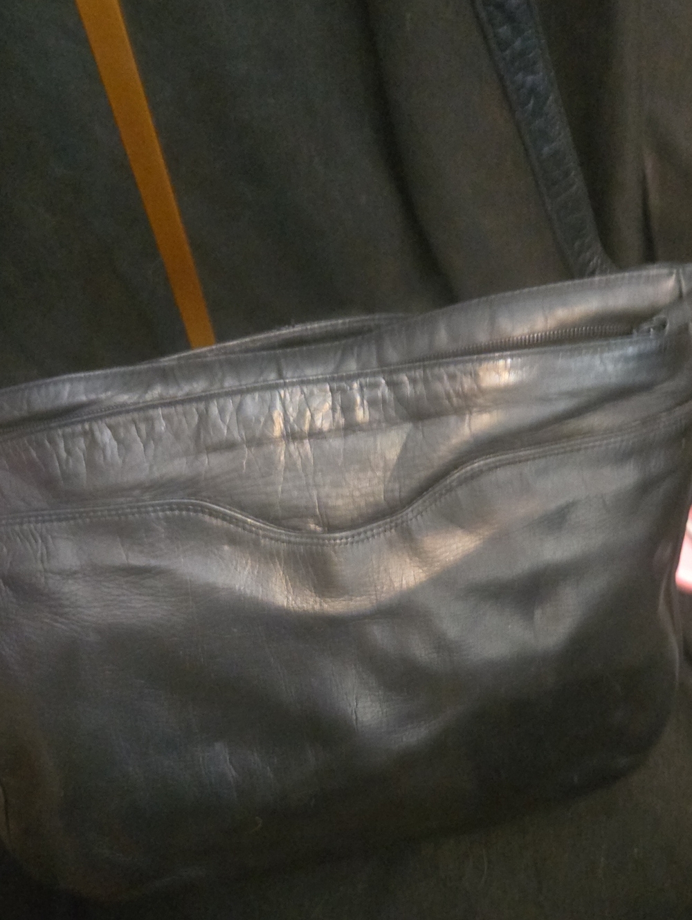 Michael Kors Black Leather Shoulder Bag - Classic Carryall
